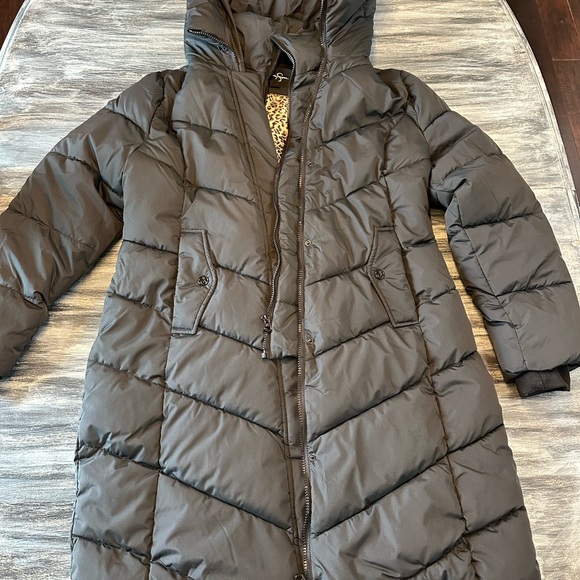Jessica Simpson Jackets & Blazers - Jessica Simpson Dark Gray Puffer Coat